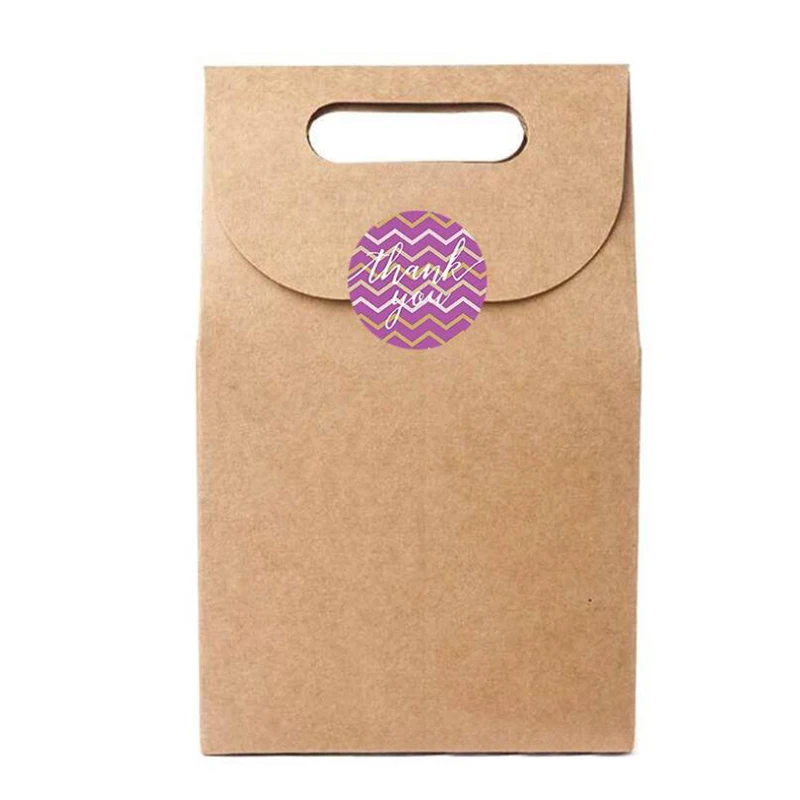 

Scrapbooking Wedding Thank You Seal Labels Round Stationery Christmas Decoration Baking Self Adhesive Floral Stickers