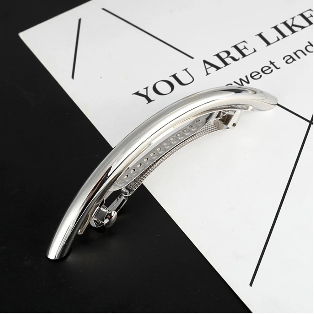 Горячая Распродажа крутые длинные женские зажимы для волос металлическая