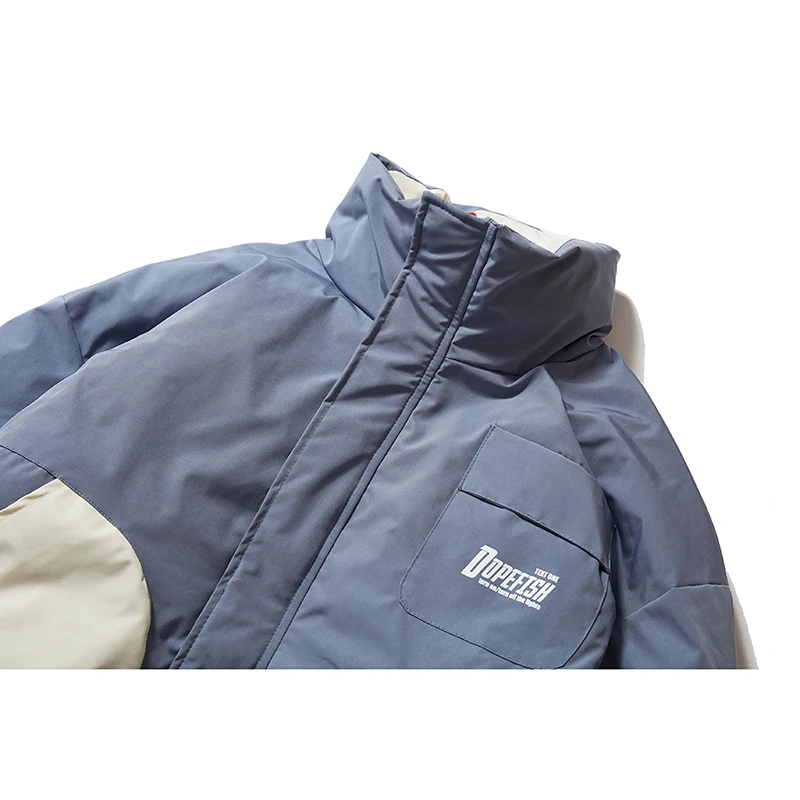 Мужская зимняя куртка Зимний пуховик для мужчин с несколькими карманами парка