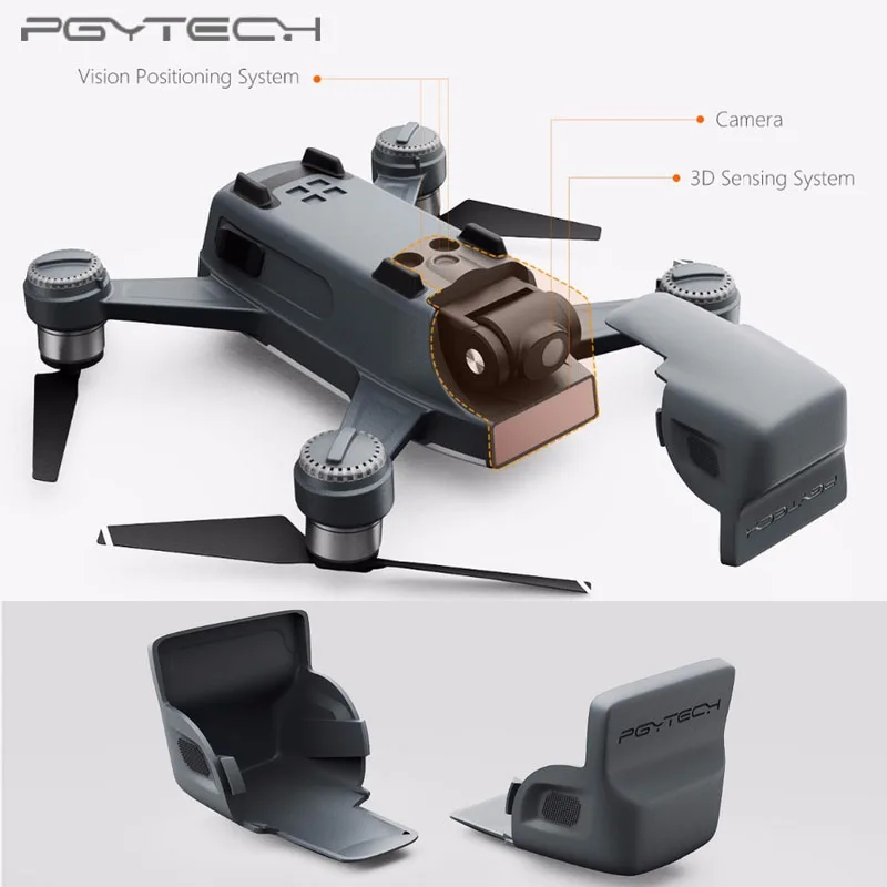 PGYTECH DJI SPARK защита пульта дистанционного управления/контроллер Landyard/посадочная