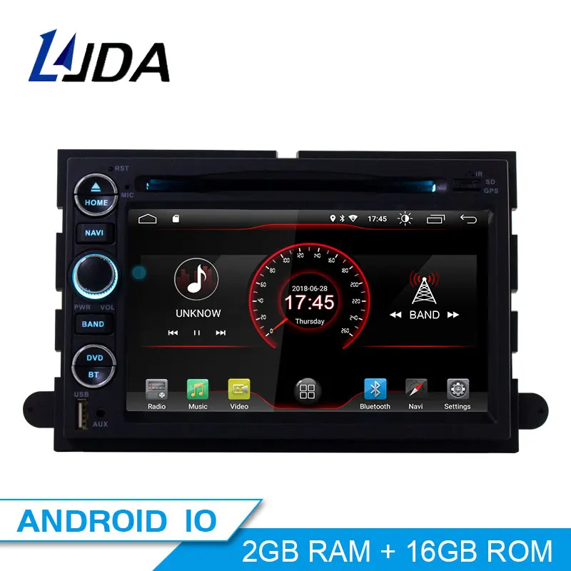 DSP Carplay Android 10 0 Автомобильный мультимедийный плеер для Ford F150 Fusion Escape Edge 2 Din