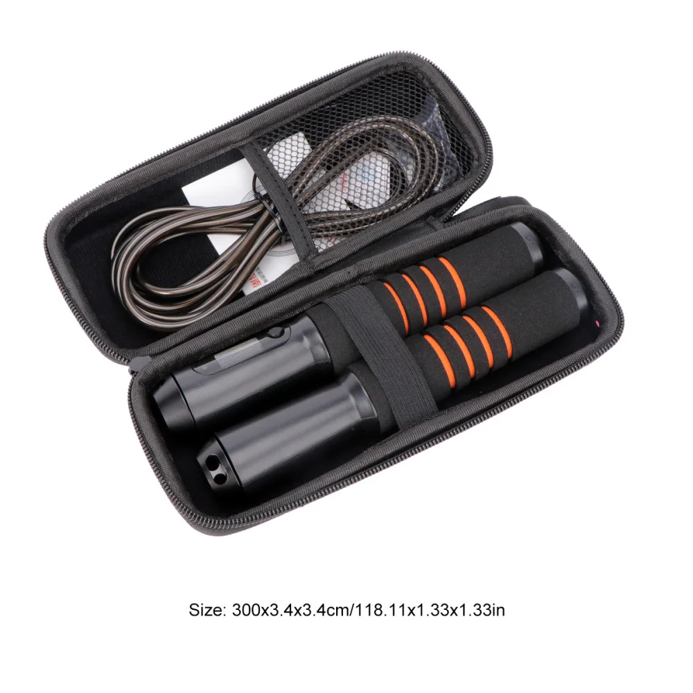 

Wireless Connect Electronic Counting Jump Rope Skipping Rope Fitness Workout Sports Accessories for Gym Training Game (Black and