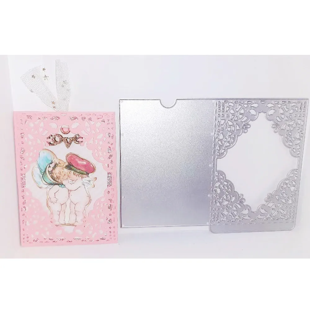 

Wedding Cards Craft Metal Cutting Die Mold Punch Stencil Template for DIY Scrapbooking Paper Album Photo Card Making