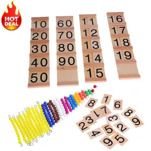 2020 новая детская игрушка Монтессори, детский набор с десятичной базой, Тренировочный Набор для раннего обучения, дошкольные игрушки, MAY17_35