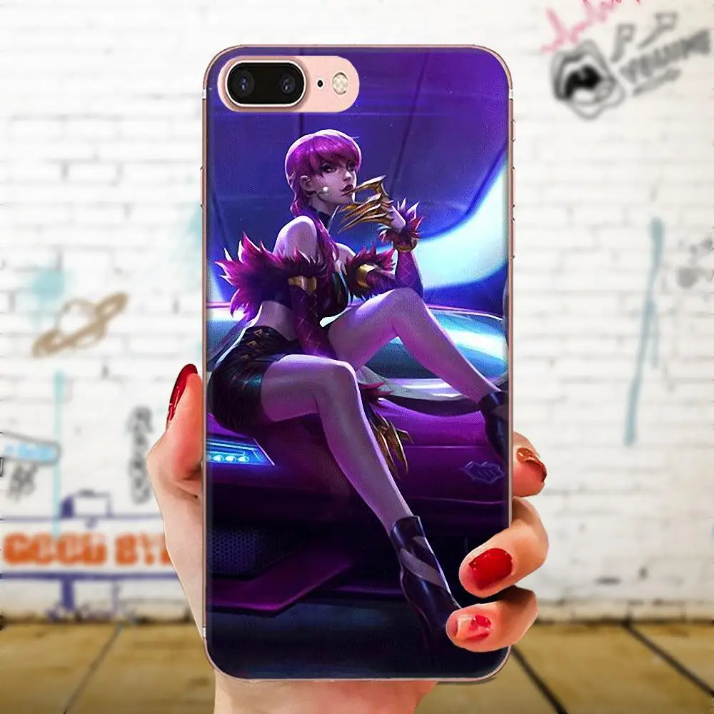 Силиконовые чехлы для телефона League Of Legends Akali Xiao mi 3 4 4C 4i 5 5s 5X6 6X8 SE Pro Lite A1 Max x 2 Note