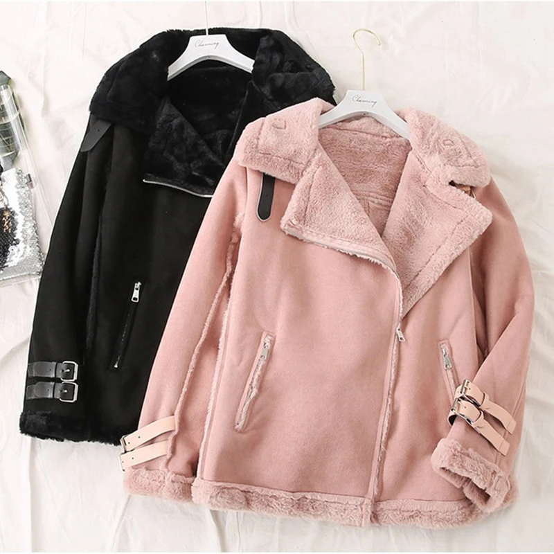 Женское замшевое пальто большого размера 5XL зимняя короткая куртка из