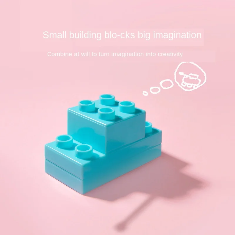 Детские строительные блоки сборные игрушки головоломка многофункциональные