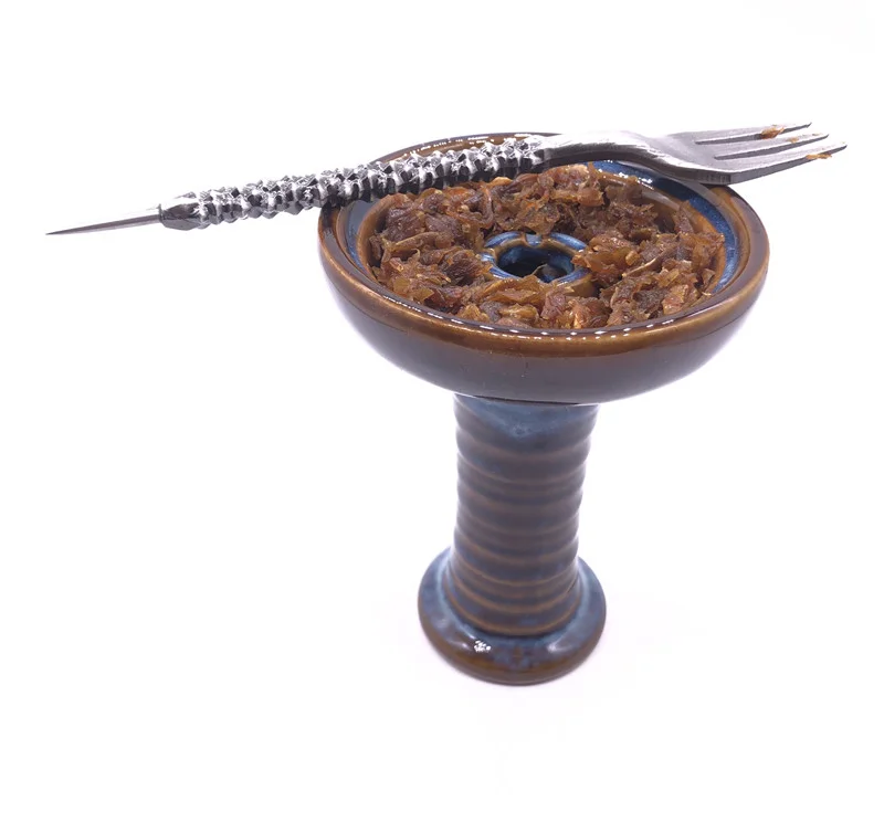 

Mace/Retro/Twist Shape Aluminum Smoking Set Hookah Sheesha Fork Chicha Narguile Cachimba Nargile Accessories Drop Shipping