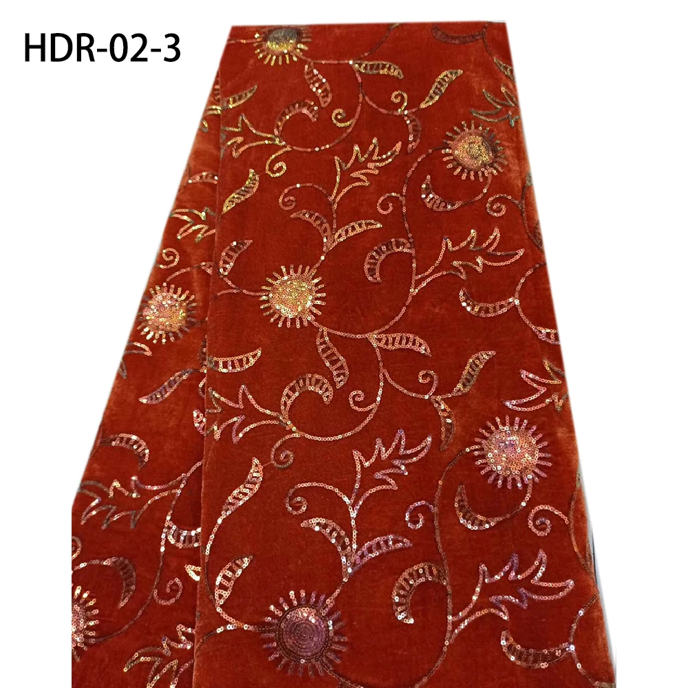 Новое поступление бархатная кружевная ткань с блестками 5 ярдов хорошее качество