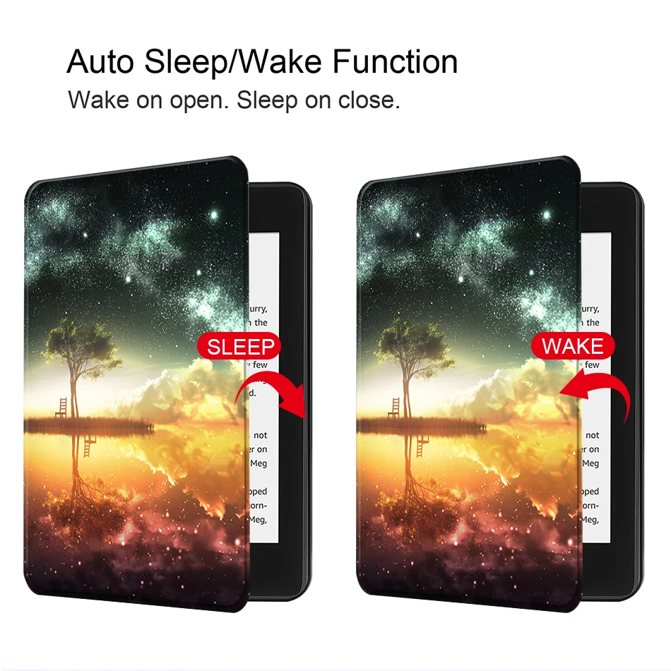 MTT Тонкий чехол из искусственной кожи для Amazon Kindle Paperwhite 4 funda Smart Cover для нового Kindle Paperwhite 4 10th Generation Shell