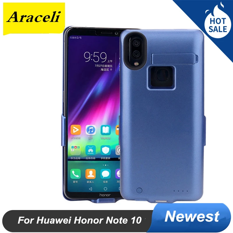 Чехол с аккумулятором для Huawei Honor Note 10 10000 мАч подставка крышка аккумулятора умный