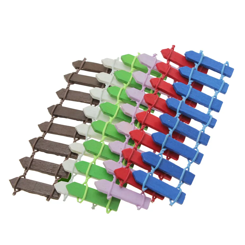 Деревянное ограждение подарок украшение для сада газона двора 3*9 5*0 2 см | Дом и сад