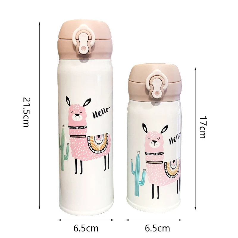 Термокружка детская с двойными стенками термос из нержавеющей стали дорожная