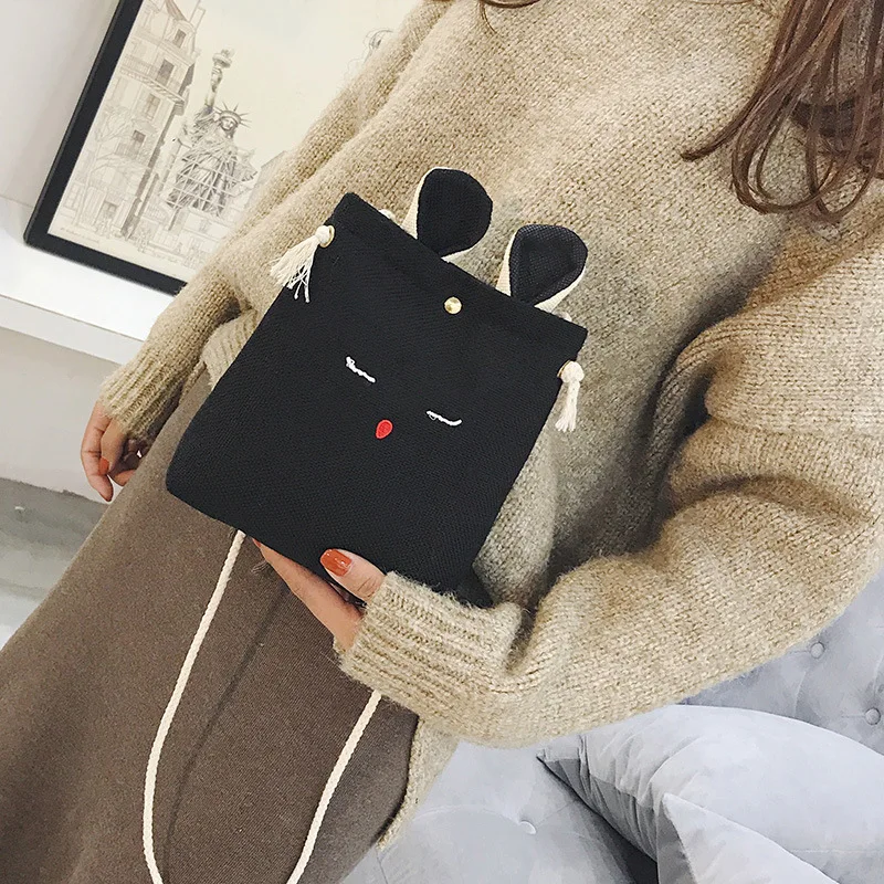 

WOMEN'S Bag 2020 Korean-styleNew Style Cotton Linen Shoulder Bag lykj-yxy