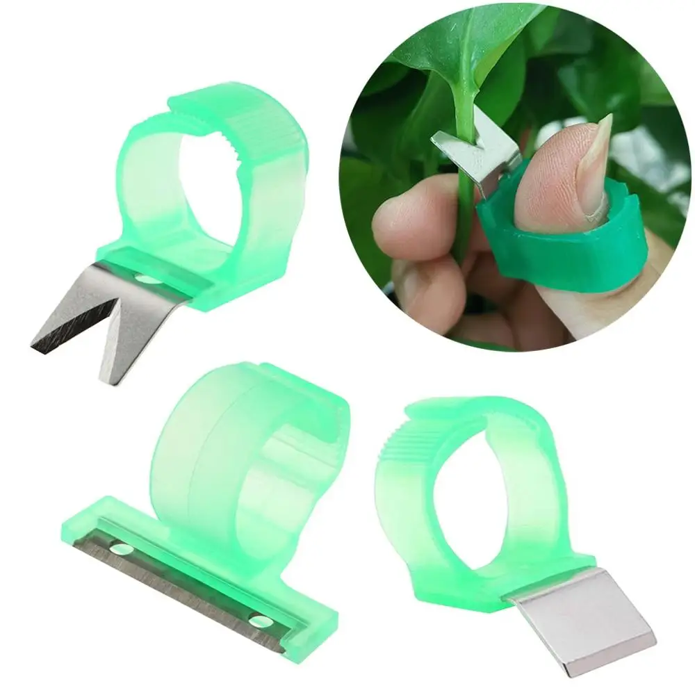 3 шт. садовый разделитель пальцев резак для уборки растений инструменты овощей