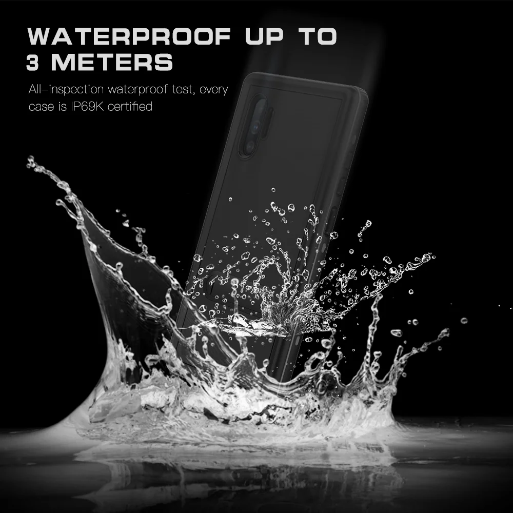 Герметичный водонепроницаемый чехол 100% для Samsung Note 10 S8 S9 S10 Plus чехлы плавания под