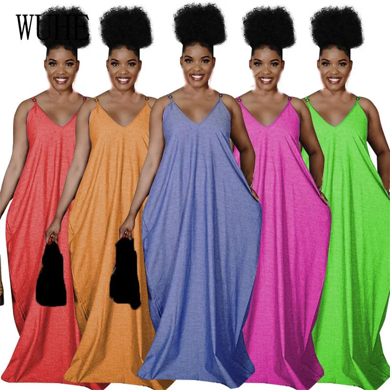 

KEXU элегантный женский свободный летний облегающий пикантный с V-образным вырезом и открытыми плечами без рукавов на тонких бретелях для веч...