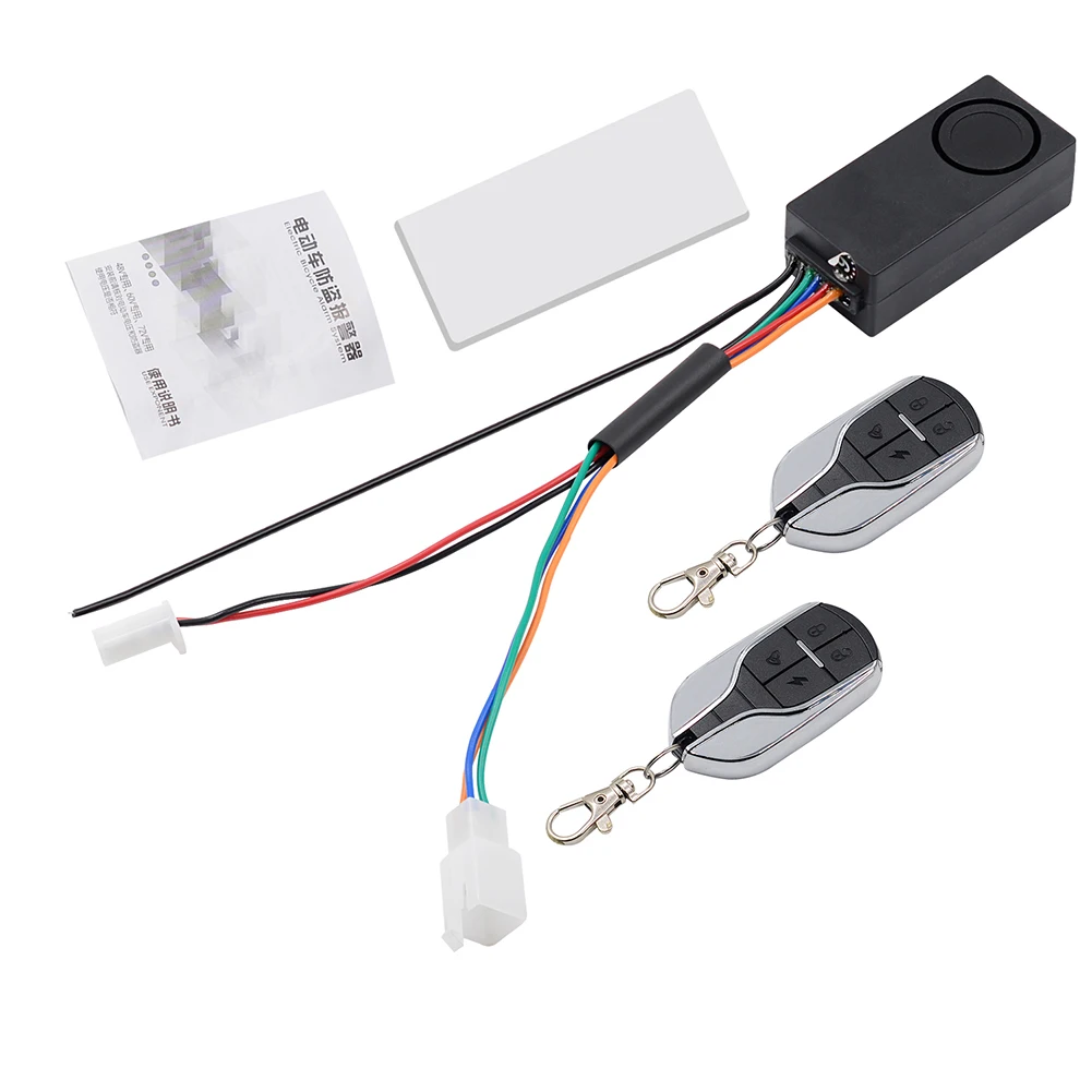 

Wireless Motorcycle Bicycle Alarm For Bike Motorcycle Car Vehicles Door Window Security Anti-Popft Alarm With Remote Control