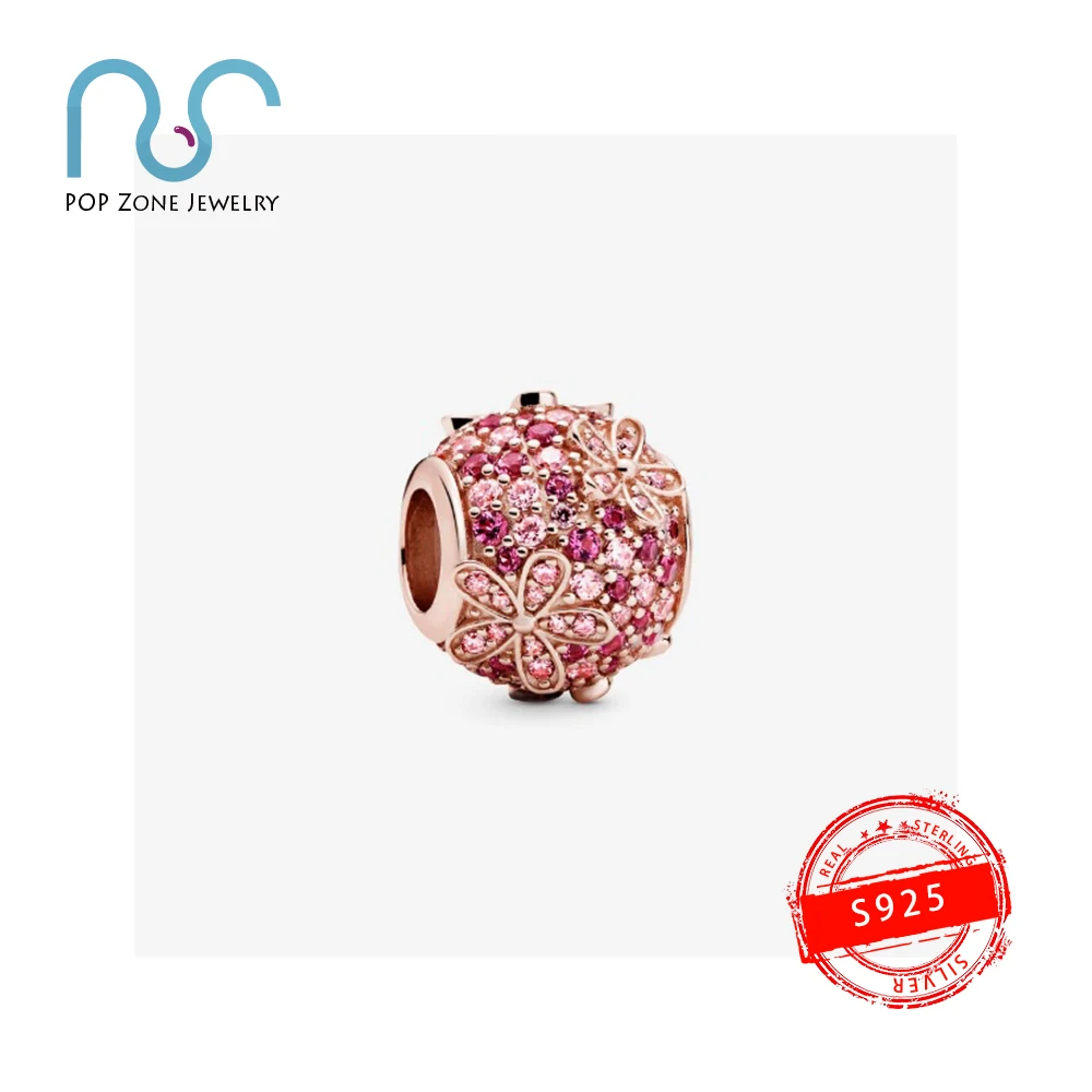 

Fit Original Pandora Charm Bracelet Beads S925 Sterling Silver Beads Love the Star Shape and Colorful Flowers Series Beads