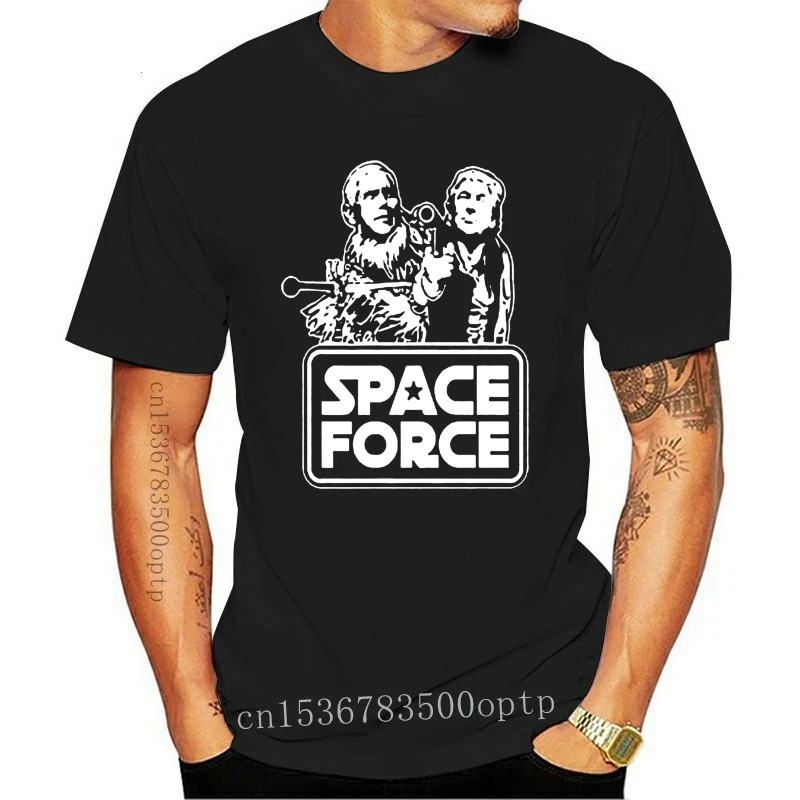 

Новая темно-синяя футболка с рукавом до локтя Space Force