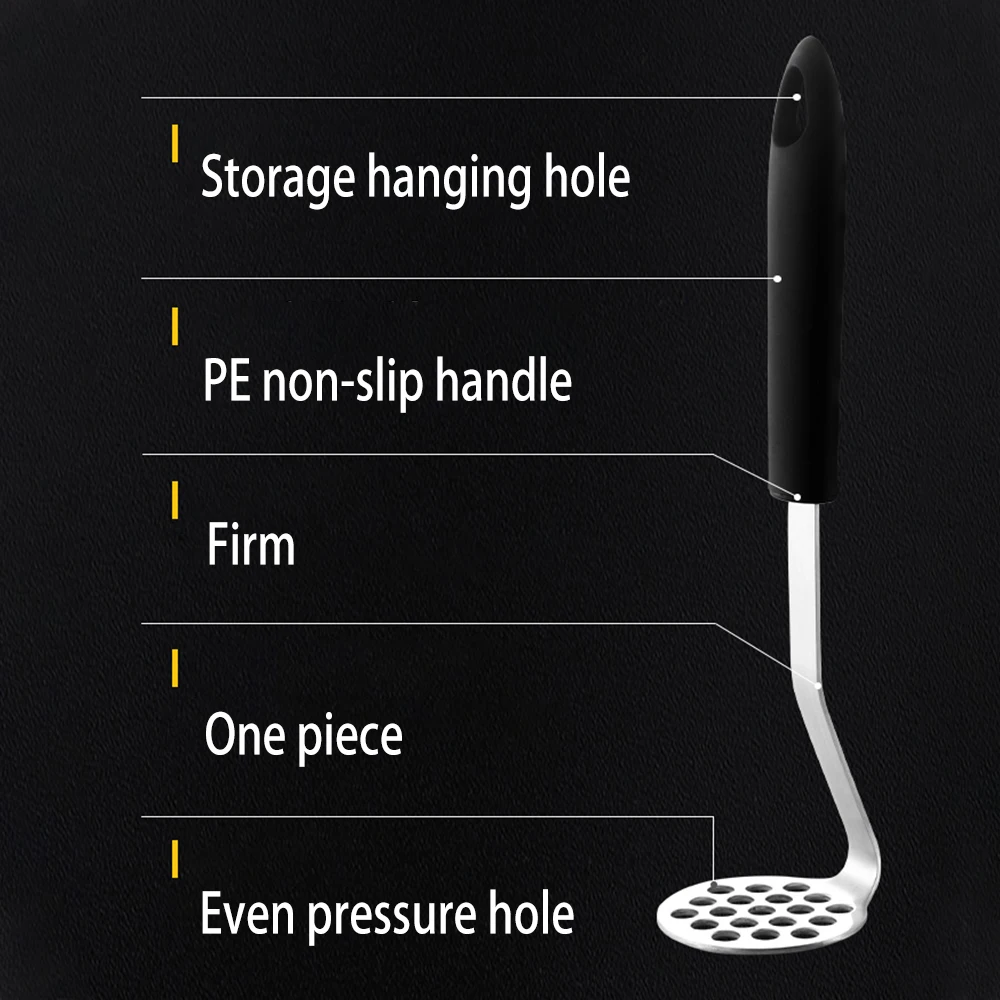 Ручной картофельный машер для пюре кухонный инструмент выпечки Нержавеющая