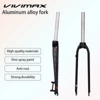vivimax ultralight aluminum alloy mountain bike rigid front fork 2627 529 inch hard racing disc brake mtb bicycle accessories