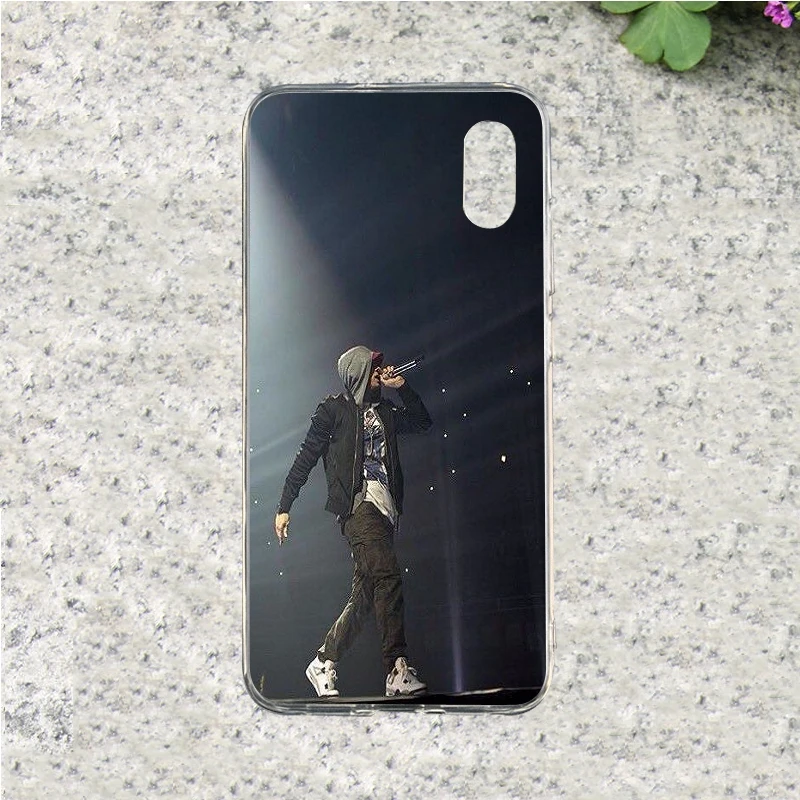 NO.5 В стиле «хип-хоп», реперские кепки Эминем чехол для телефона для Xiaomi redmi 4A 4X4 pro 5 5A 6A 6X6 pro для redmi Note 2 3 4X5 5A 5 pro 6 из мягкой PU искусственной кожи в виде ракушки - Цвет: NO.5