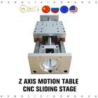 Z ось движения стол CNC раздвижные этап путешествия 100 мм линейные направляющие HGR20 шариковый винт SFU1605 SFU1610 поддержка шаг серводвигатель