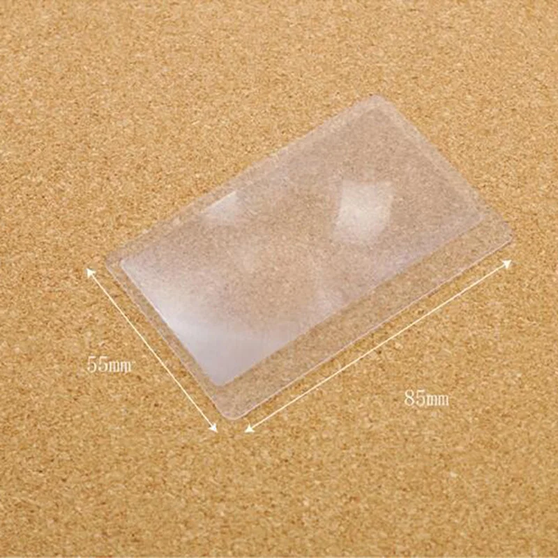 1 шт. портативное акриловое увеличительное стекло | Инструменты