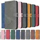 Кожаный чехол-книжка для Samsung Galaxy S20 FE S21 Plus Note 20 Ultra A51 A71 A21 A12 A02S A22 A32 4G A52 A72