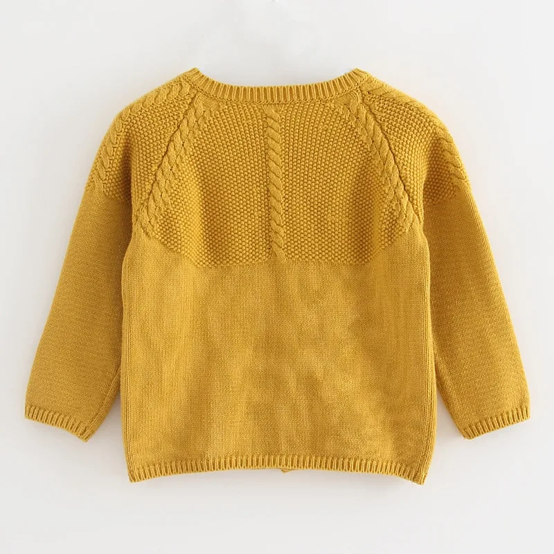 Красный Детский свитер кардиган простая куртка для девочек 1 2 3 лет 2021 весна осень