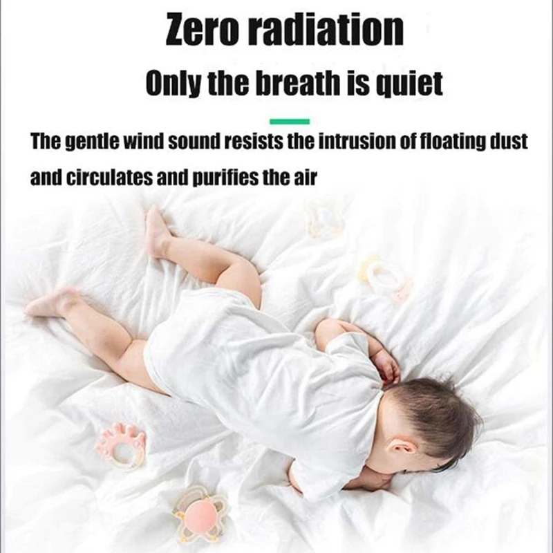 

Air Purifier Mini Portable Hanging Neck Personal Air Purification Positive and Negative Ion Air Purifier