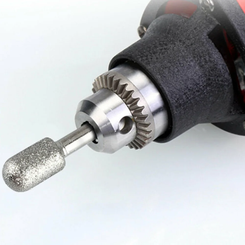 

120 Grit Burr Drill Bits Electroplated Silver Cutting Wood Glass Ceramics