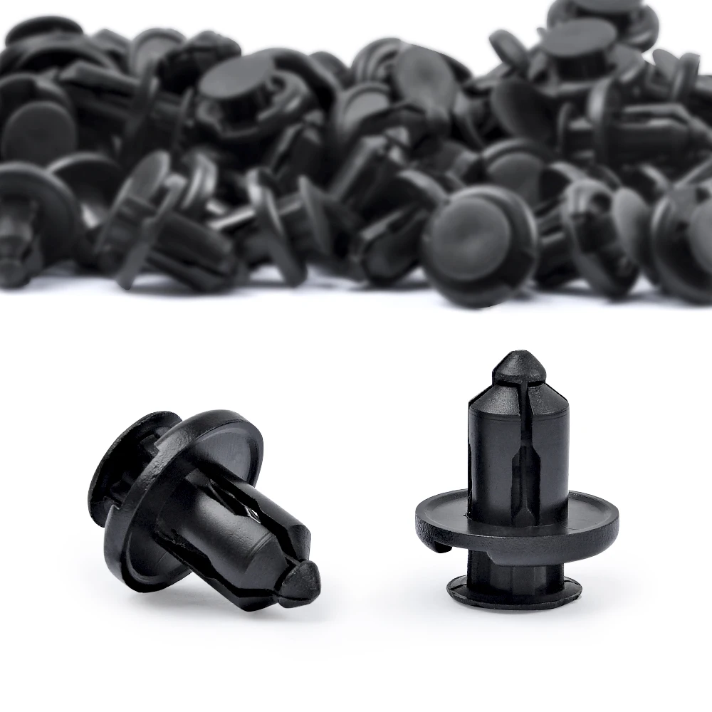Partsworld 100PCS Bumper Clips 10mm Fender Liner Clip for Hond and Acura Plastic Rivet Retainer Replace OEM: 91503-SZ3-003 | Автомобили и