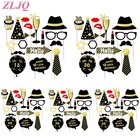 Фотобудка ZLJQ 18, 30, 40, 50, 60, с днем рождения, реквизит для свадьбы, юбилея, дня рождения, украшения для взрослых, для мужчин и женщин, сделай сам