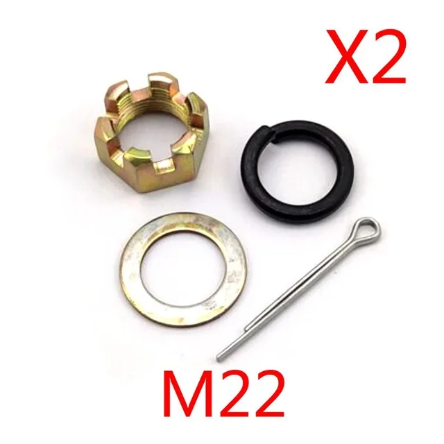 Гайки с резьбой M20 M22 пружинным штифтом шайбы для колесных шин Go karts