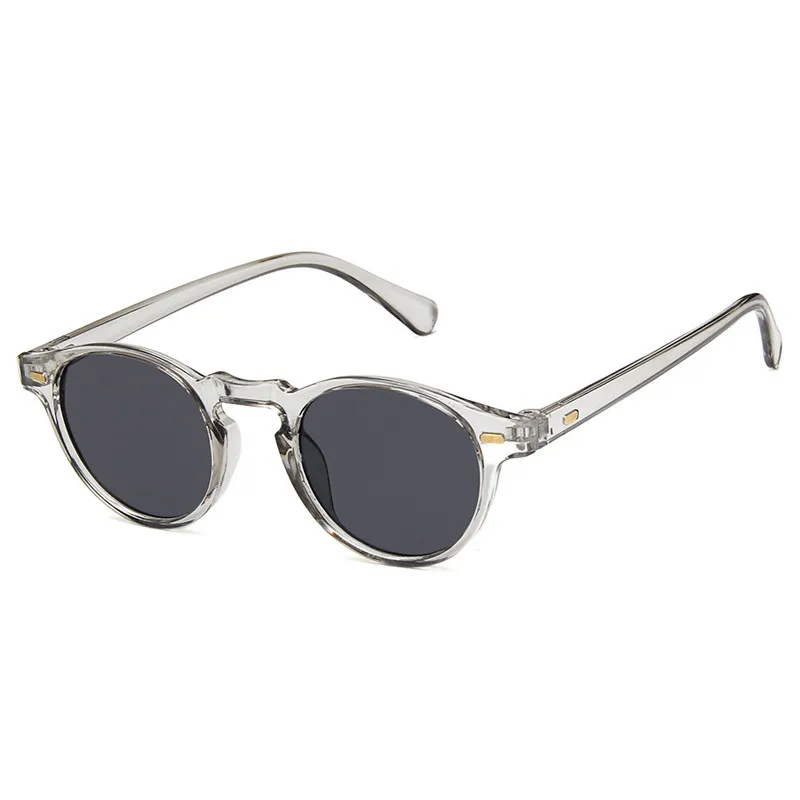 

Men Fashions 2020 Oval Small Sunglasses Clear Classic UV400 Sun Glasses Trends for 2020 Transparent Shades for Women