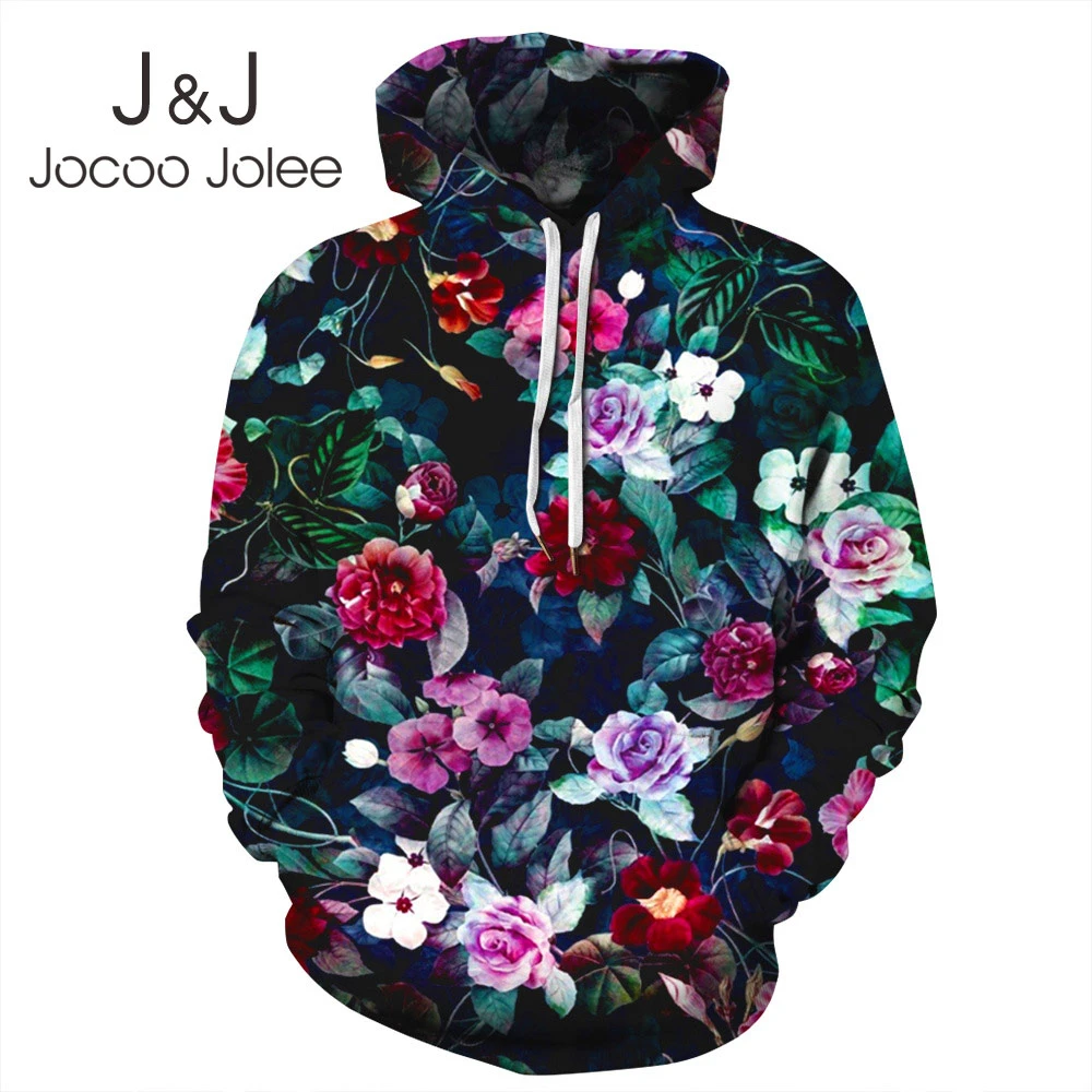 Jocoo Jolee женские модные толстовки с 3D принтом осенние повседневные свободные