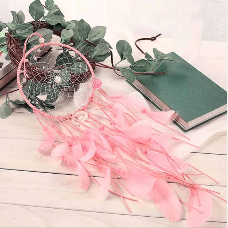 Современные подвесные украшения для дома Syle Cobweb кулон в виде пера Ловец снов