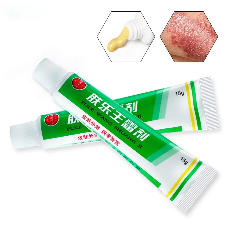 

1 piece of eczema ointment for dermatitis and psoriasis cream antipruritic antibacterial plaster
