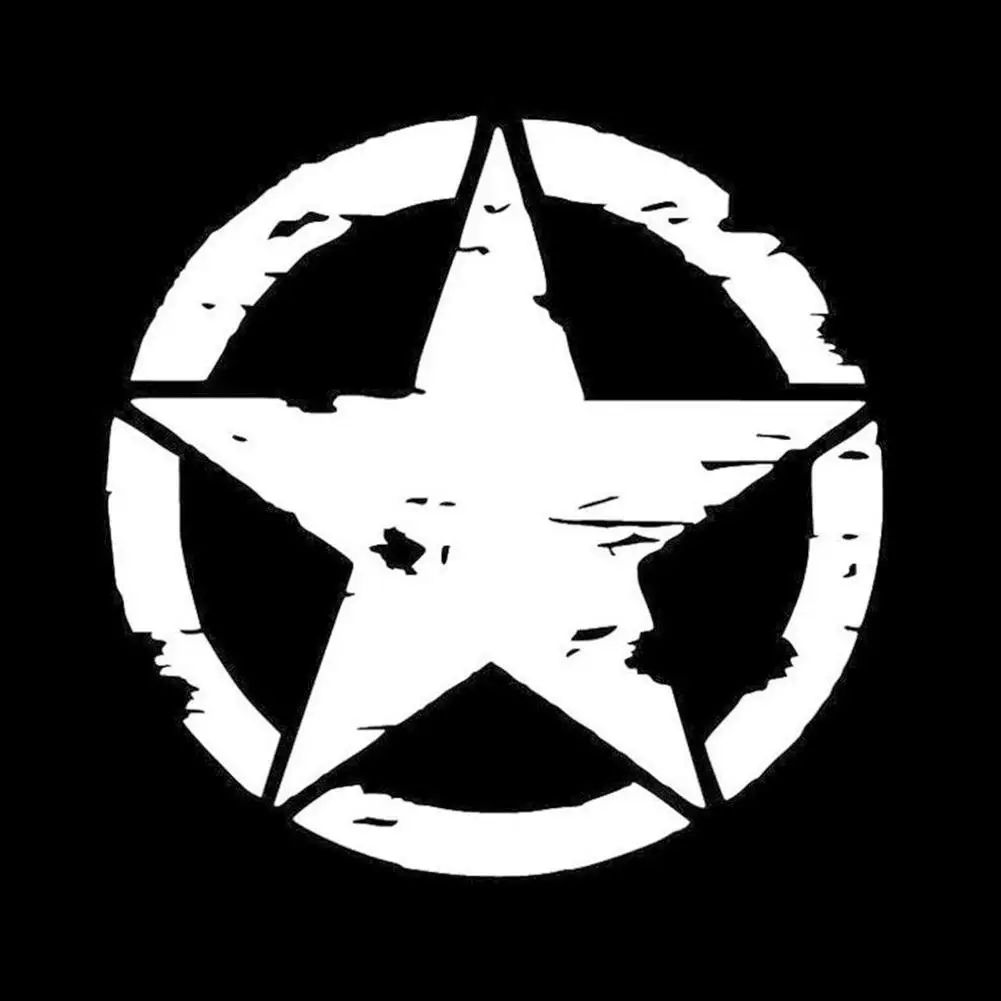 

1pcs Auto Stickers 15cm * 15cm Army Star Grafische Auto Auto-styling Vinyl Stickers Hot Body/venster Motorfiets Decals U8T9