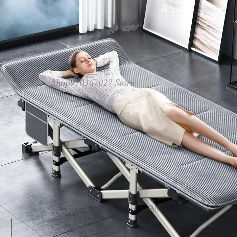 Складная кровать офисный обеденный перерыв односпальная простой откидной стул