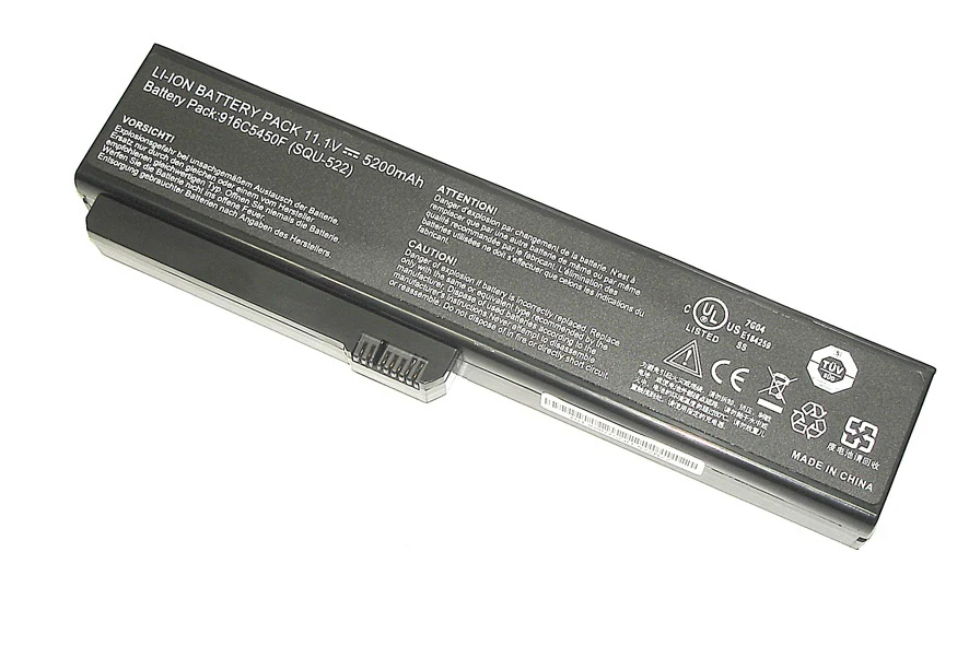 Аккумуляторная батарея SQU 518 522 для ноутбуков Fujitsu Siemens Amilo Si1520 Pro V3205|Аккумуляторы
