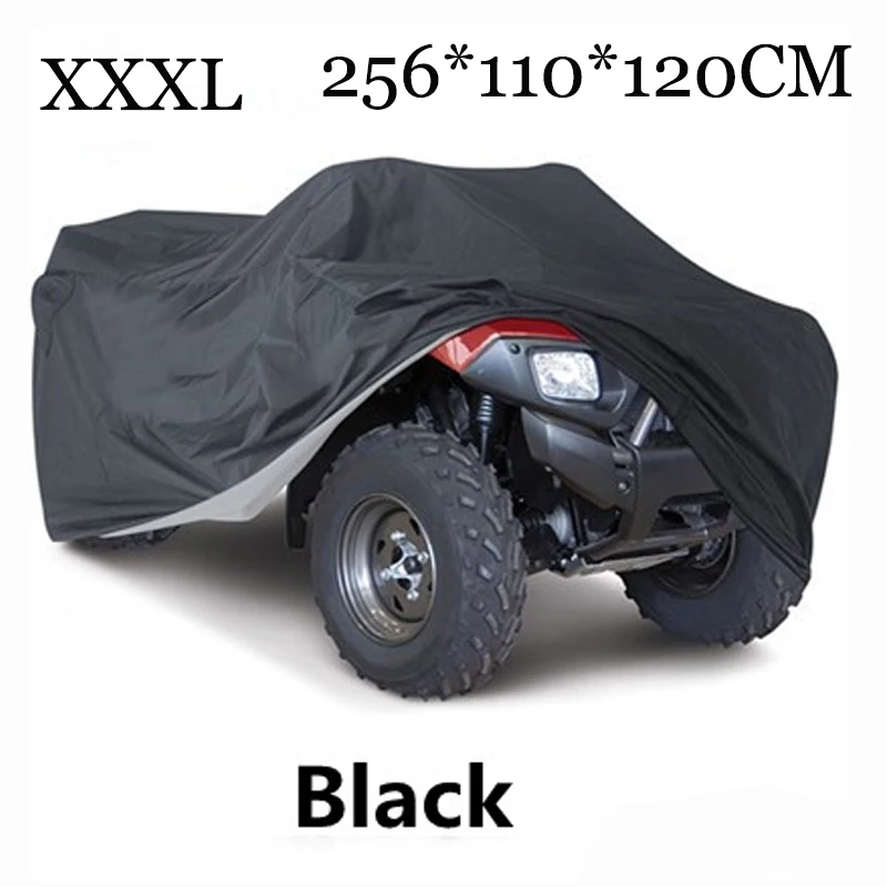 

Размер XXXL Универсальный Водонепроницаемый ATV Крышка Обложка пляж автомобиля Мотоцикл Защита Водонепроницаемый UV Dual квадроцикл ATV Обложка