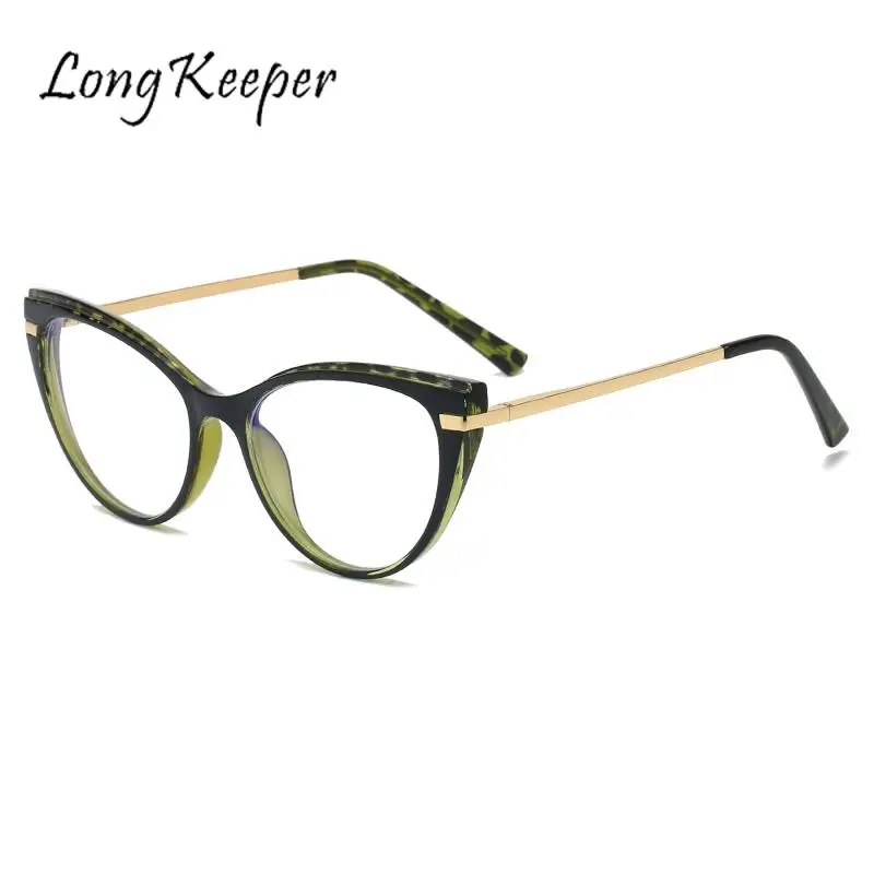 LongKeeper Anti Blue Light Computer Glasses For Men Clear Eyewear Frames Blue Light Blocking Glasses Optical Gaming Eyeglasses blue blocker glasses