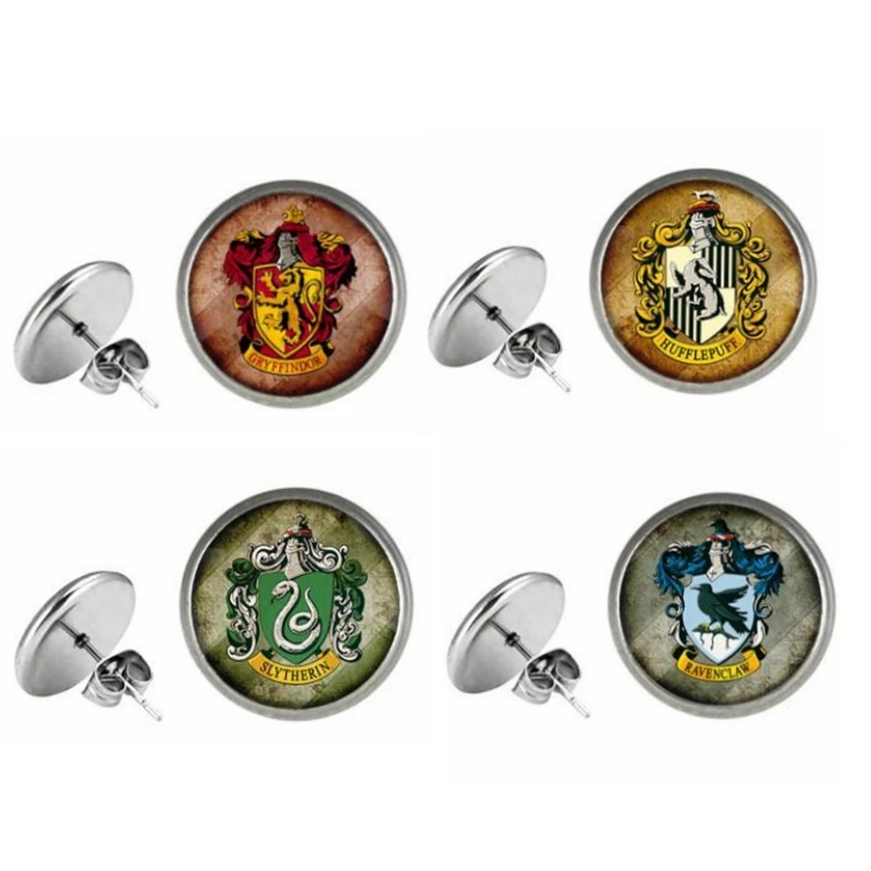 Классический значок Harried украшения для времени серьги милый подарок хлопковое