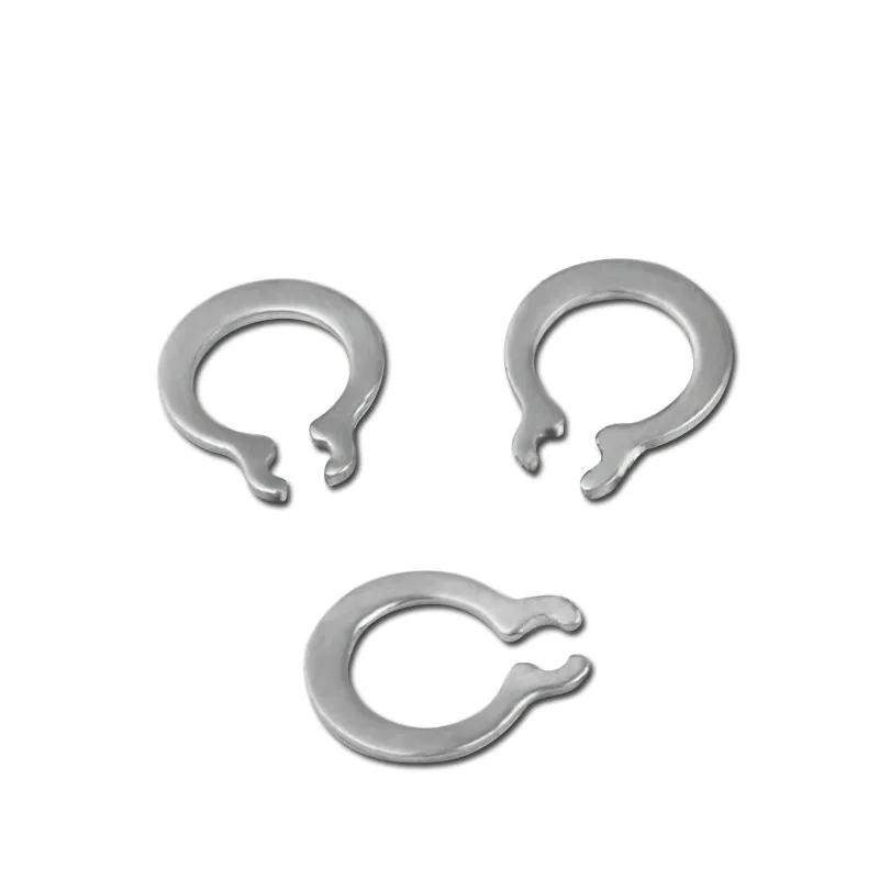 

100Pcs DIN471 GB894 M3 M 4 M5 M6 Gourd Type Washer 304 Stainless Steel C-type Elastic Ring External Circlip Snap Retaining