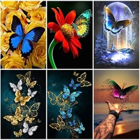 diy 5d diamond painting full square drill butterfly diamond embroidery animal cross stitch kit mosaic wall art gift home decor