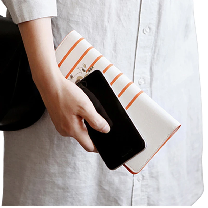 Корейское детское длинное Rfid Бумажник билеты путешествия документ Для мужчин ts пара в деловом стиле, для паспорта Чехлы для Для женщин Дорожная сумка с отделением для карт, кошелек чехол для Для мужчин