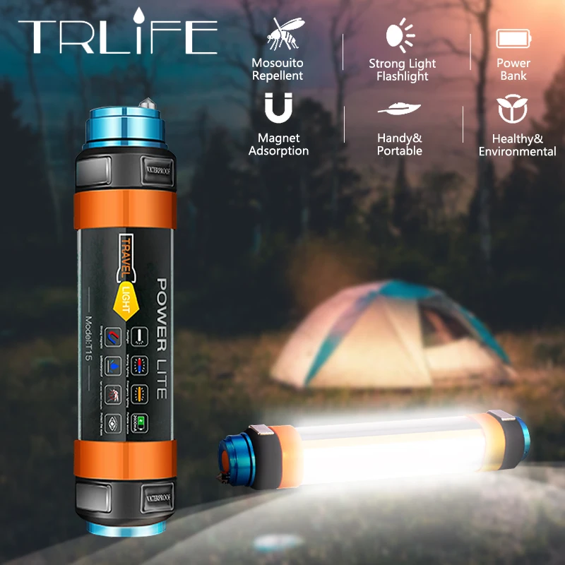 7800MAH T30 USB наружная многофункциональная лампа для кемпинга водонепроницаемый